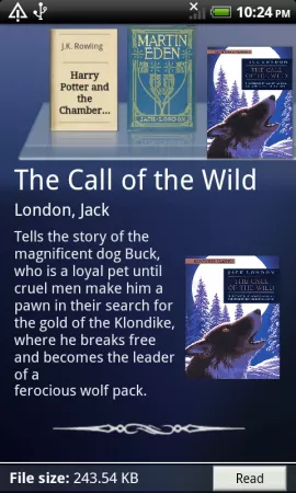 Nomad Reader screenshot